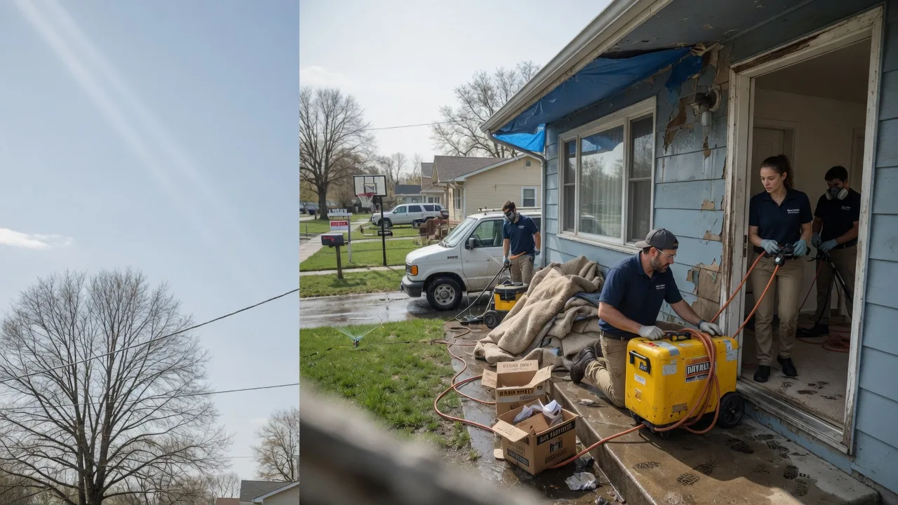 Basement Flood Cleanup in Ortonville, MI near me